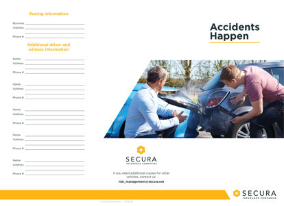 Accidents Happen Brochure